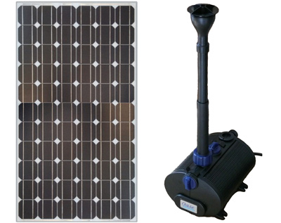 Solar Teichpumpenset OASE Aquarius 700 Standard Sky