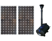 Solar Teichpumpenset OASE Aquarius 700 Standard Panorama