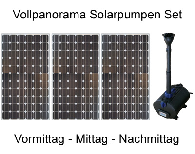 Solar Teichpumpenset OASE Aquarius 700 Multi Panorama Solar Teichpumpenset OASE Aquarius 700 Multi Panorama