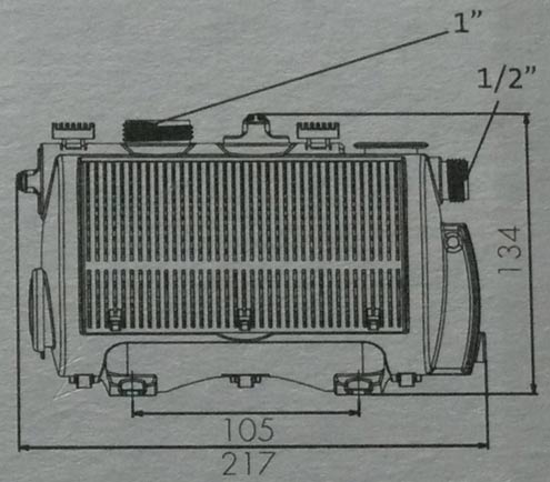 Abmessungen OASE Aquarius 700 und 1500 Solarteichpumpe