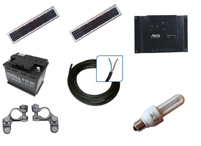 Leuchtreklame Solarset 40 Watt 12 Volt DC Leuchtreklame Solarset 40 Watt 12 Volt DC