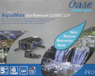 Solarteichpumpe OASE Aquamax 12000 Eco Premium 12 Volt Solarteichpumpe OASE Aquamax 12000 Eco Premium 12 Volt